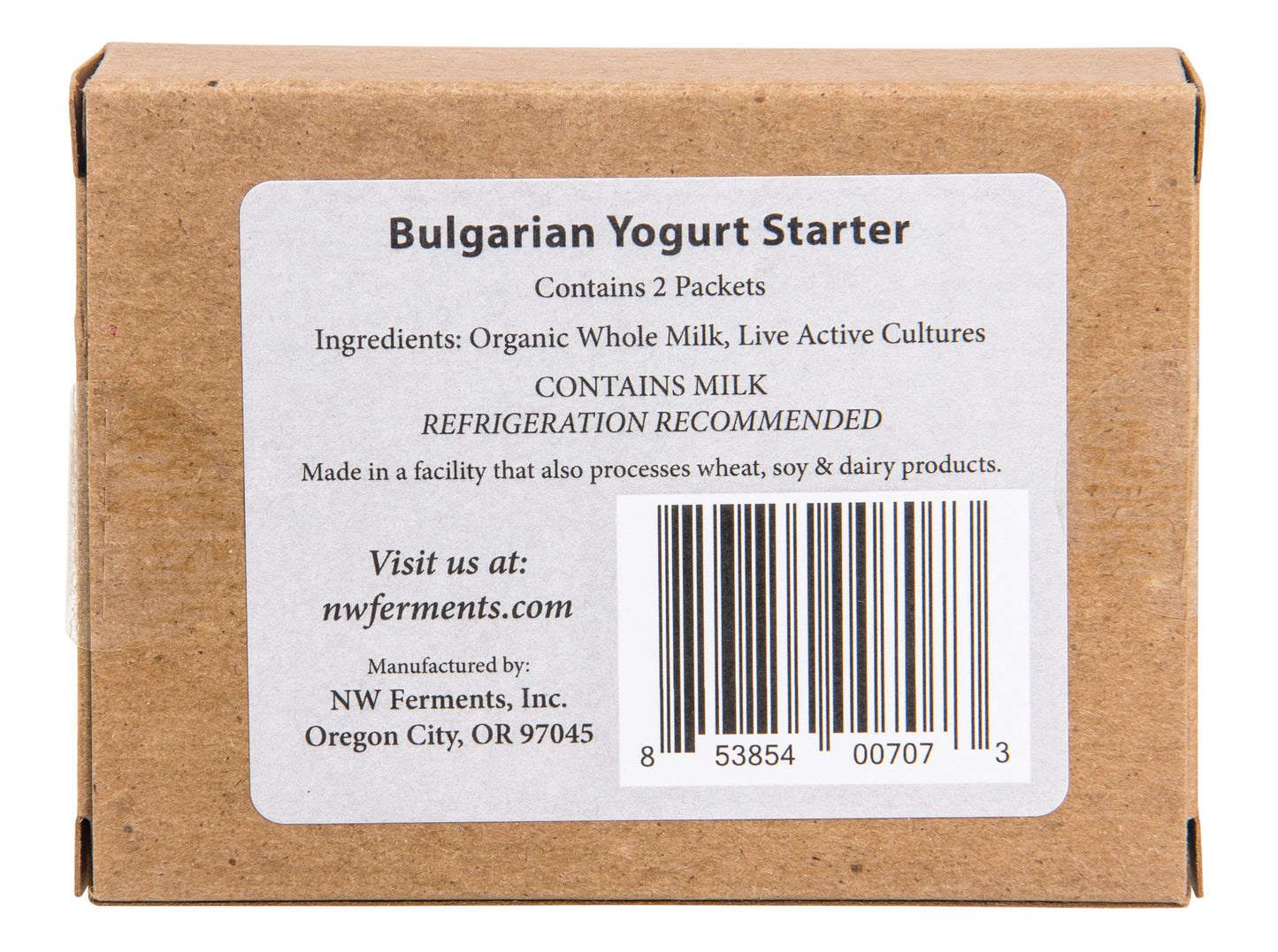 Bulgarian Yogurt Starter