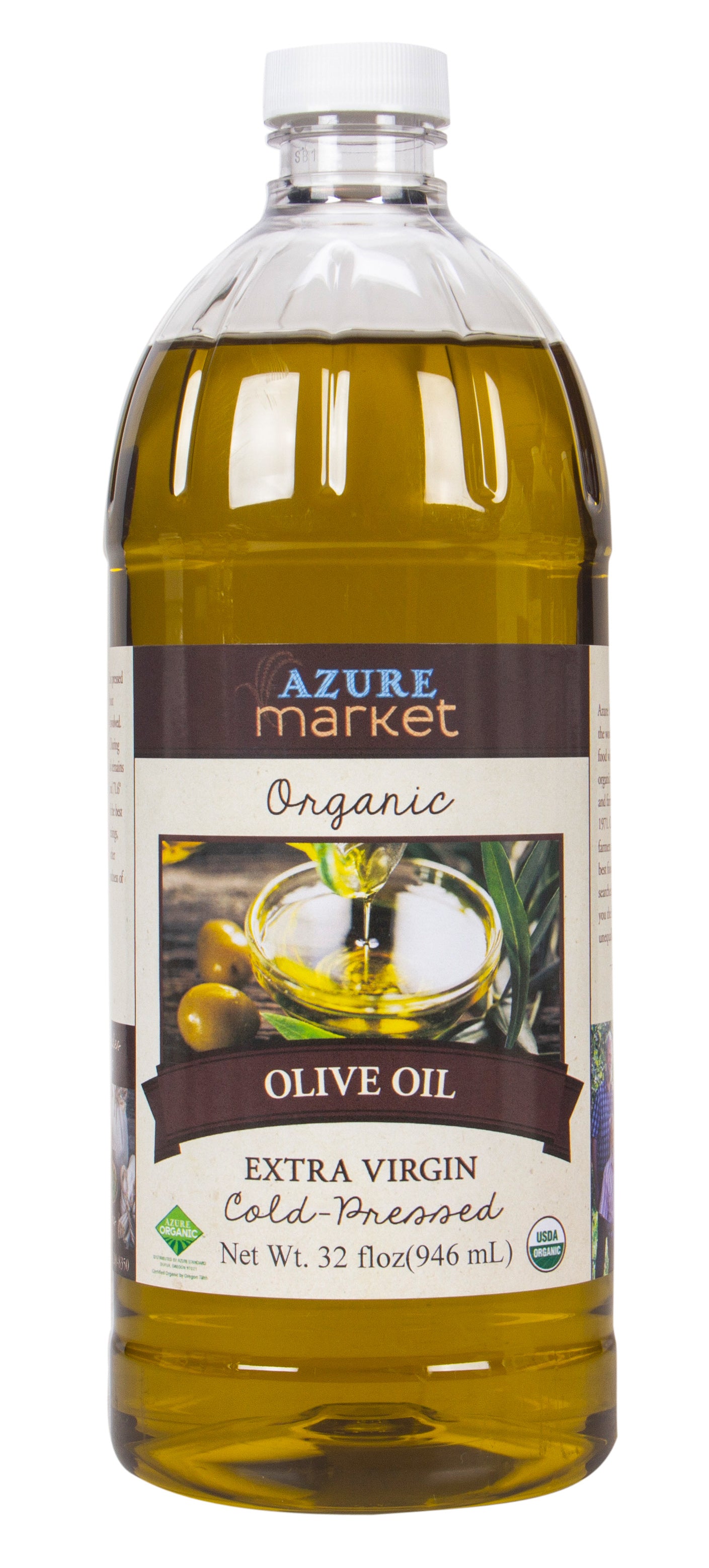 Olive Oil, Extra Virgin, Cold Pressed, Organic