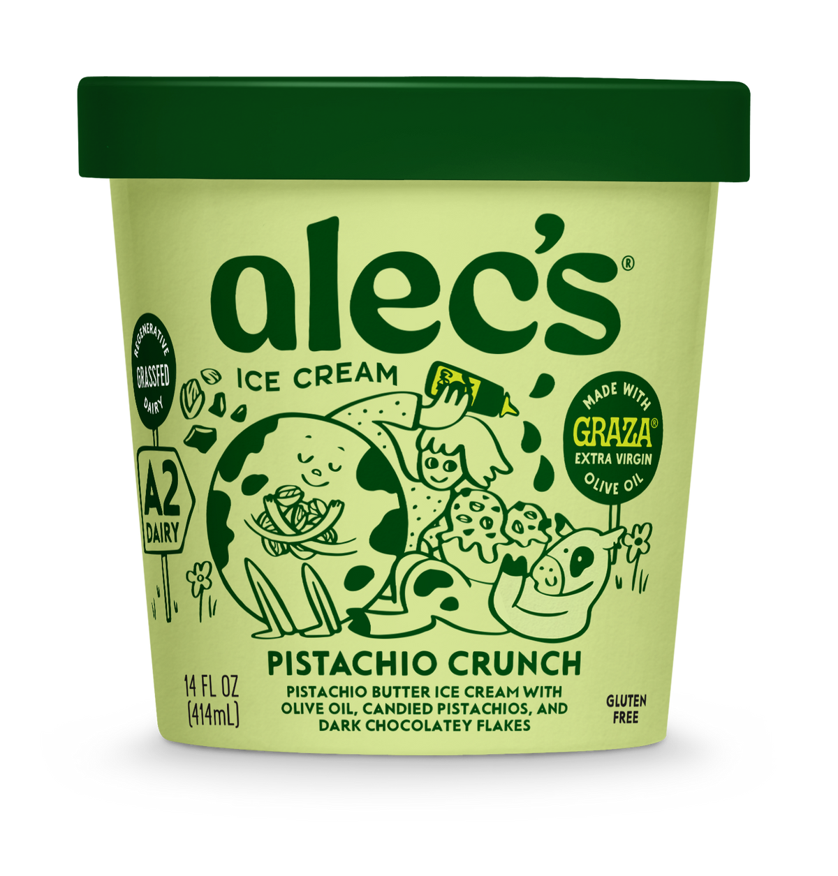 Ice Cream, Pistachio Crunch, A2