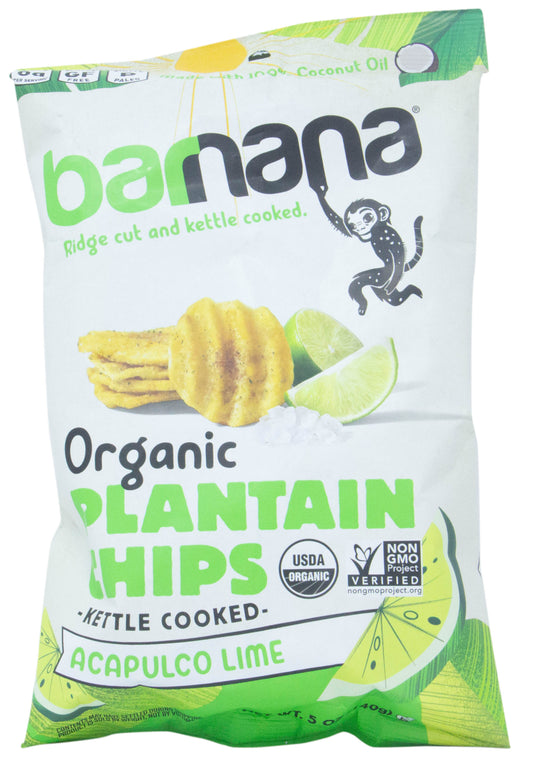 Plantain Chip, Acapulco Lime, Organic