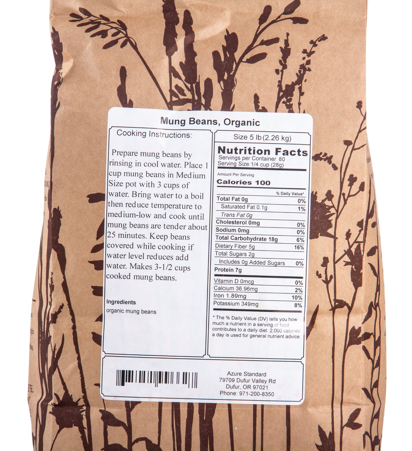 Mung Beans, Organic