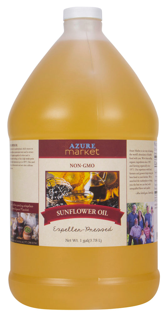 Sunflower Oil, Expeller Pressed, Non GMO