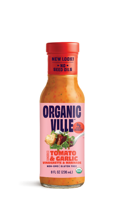 Sun Dried Tomato & Garlic Vinaigrette, Organic