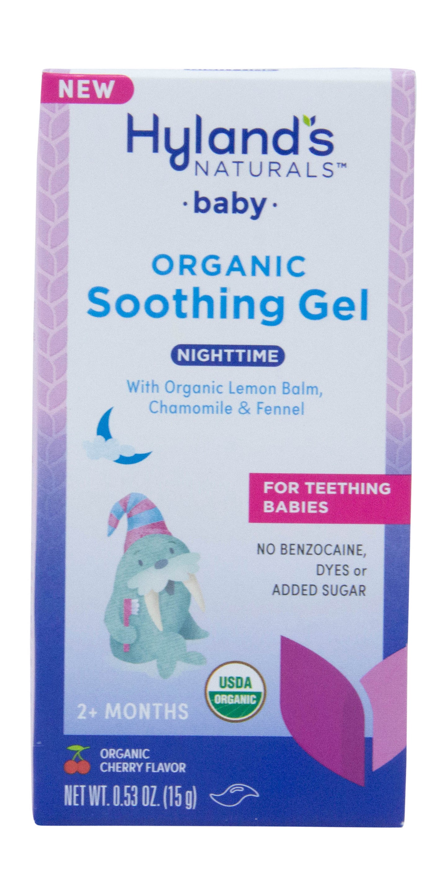 Baby Soothing Gel Night, Organic