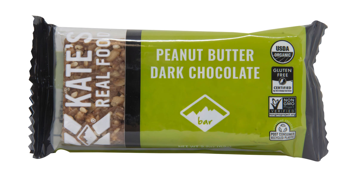 Energy Bar, Peanut Butter Dark Chocolate, Organic