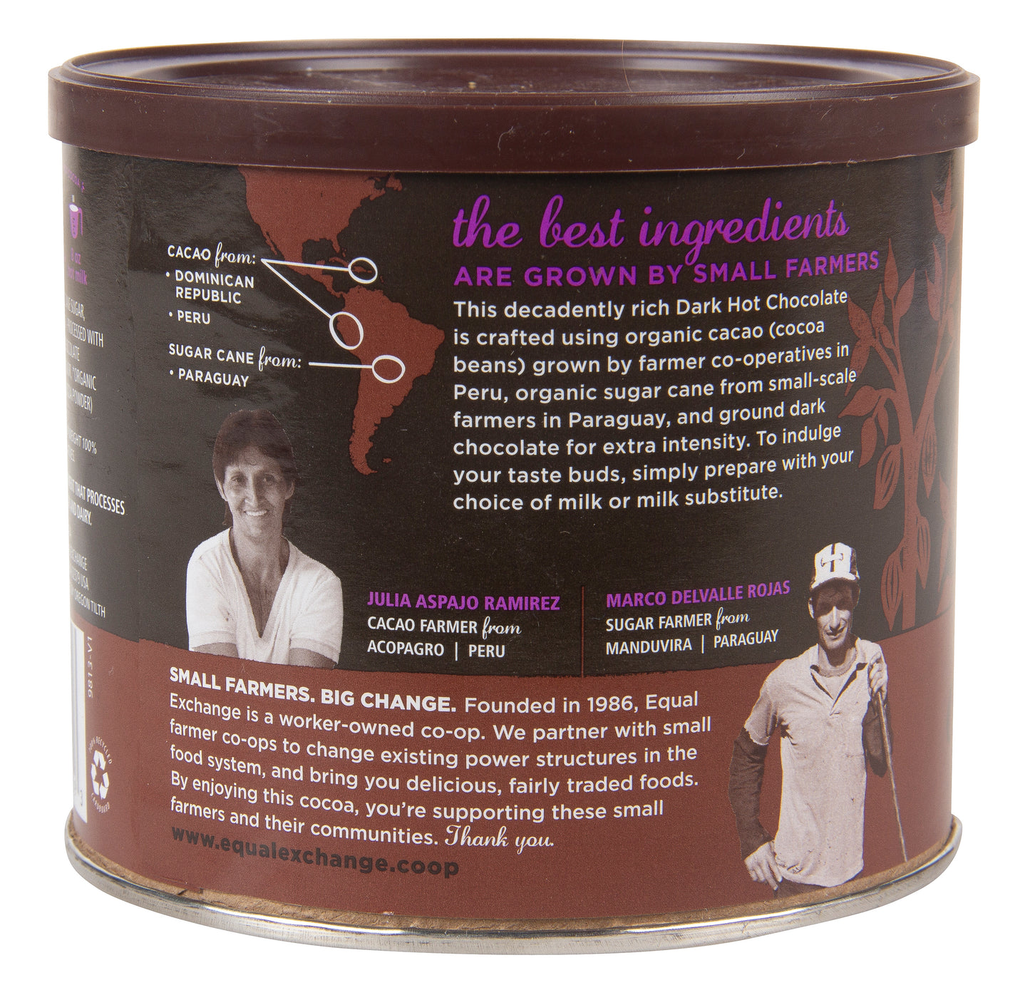Simply Dark Hot Cocoa Mix, Organic