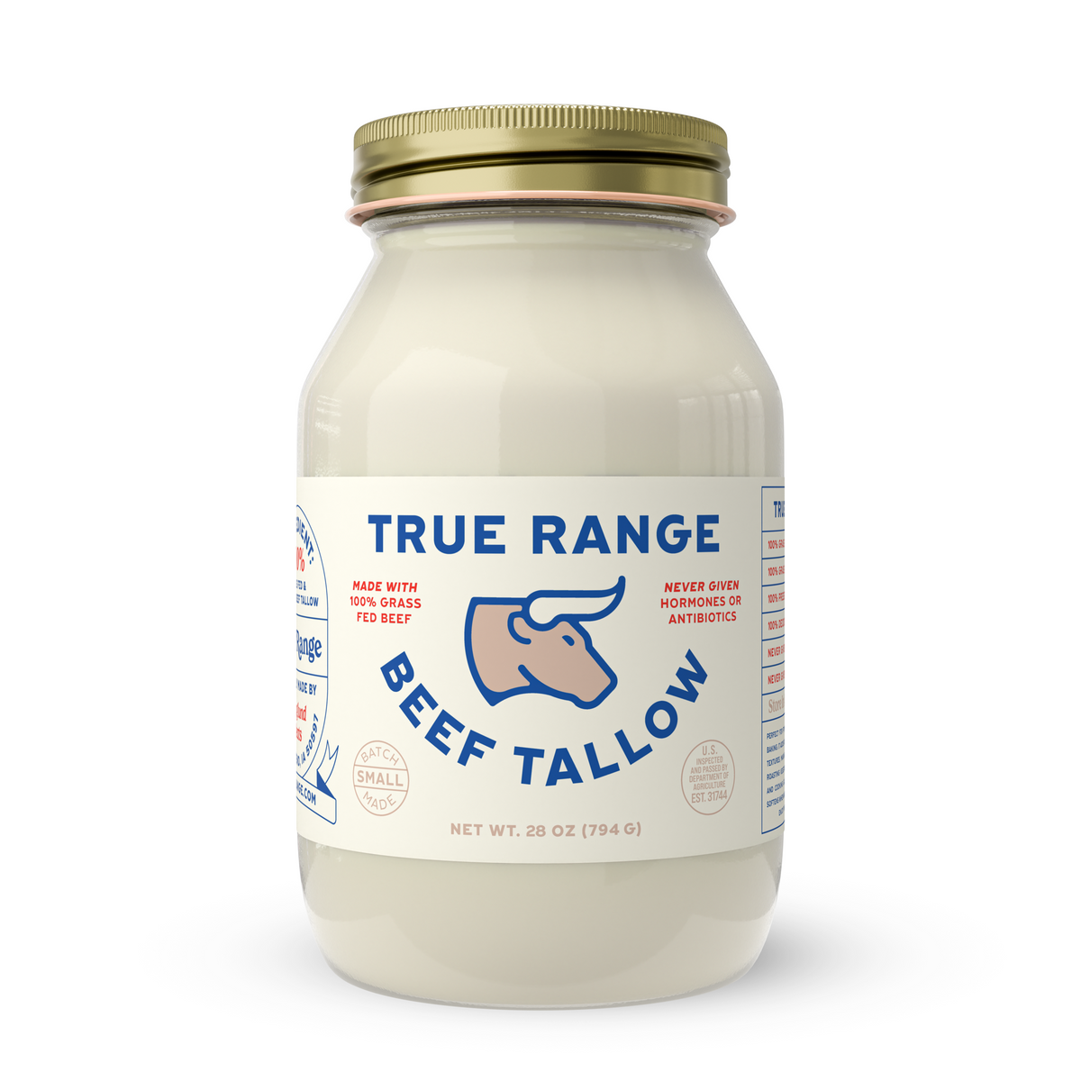 Beef Tallow, Cooking Fat, Grass Fed