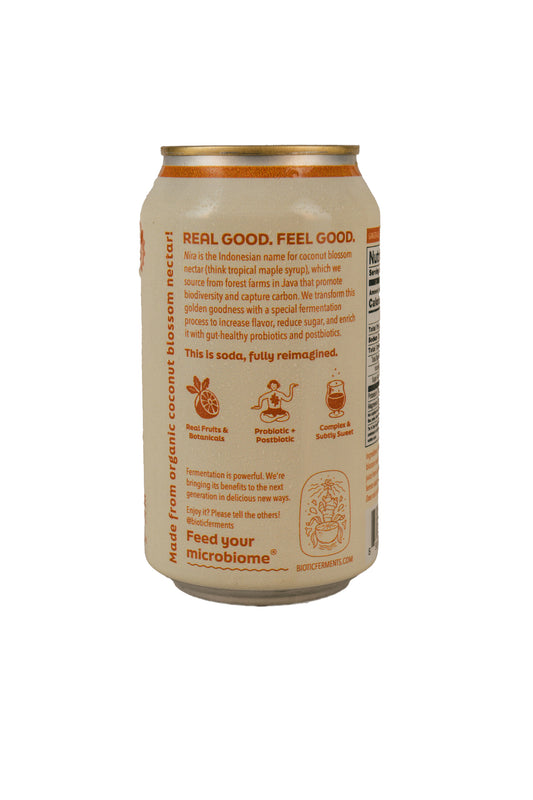 Nira Fermented Soda, Ginger Ale, Organic