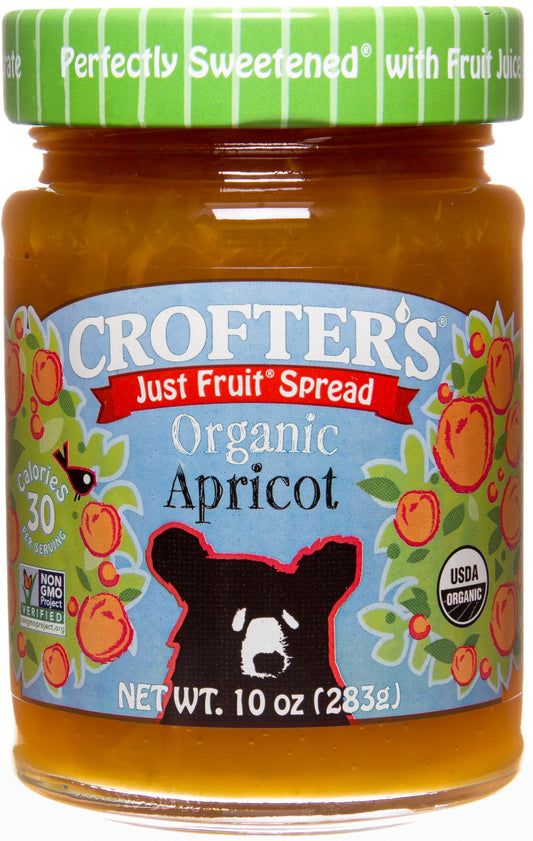 Apricot Just Fruit Spread, Organic
