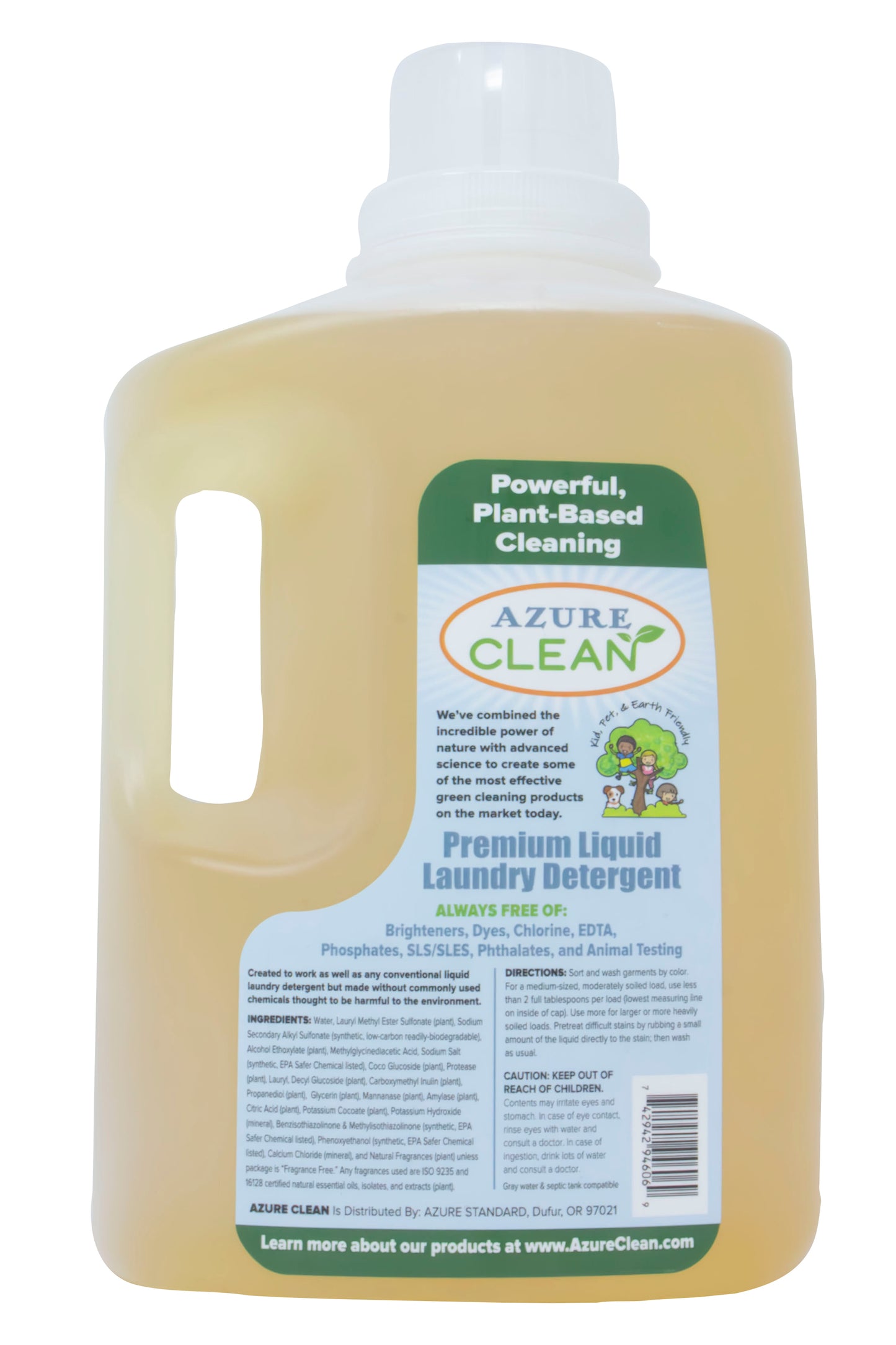 Premium Laundry Liquid (Hot & Cold), Fragrance Free