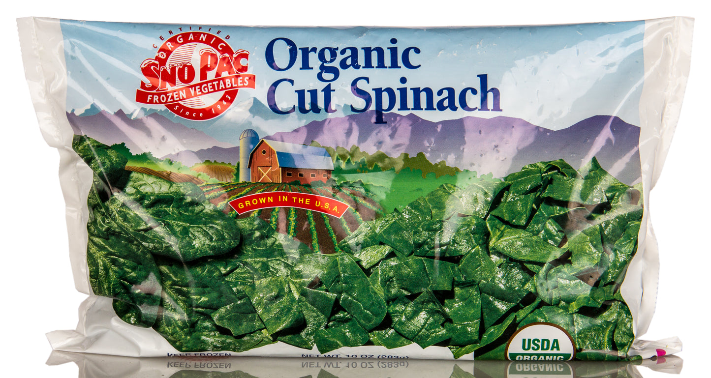 Spinach, Frozen, Organic