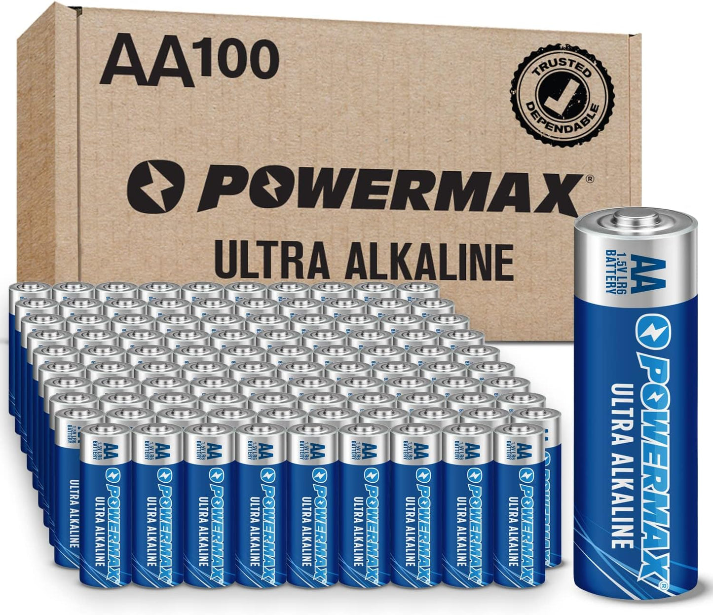 Batteries, Maximum Power, AA