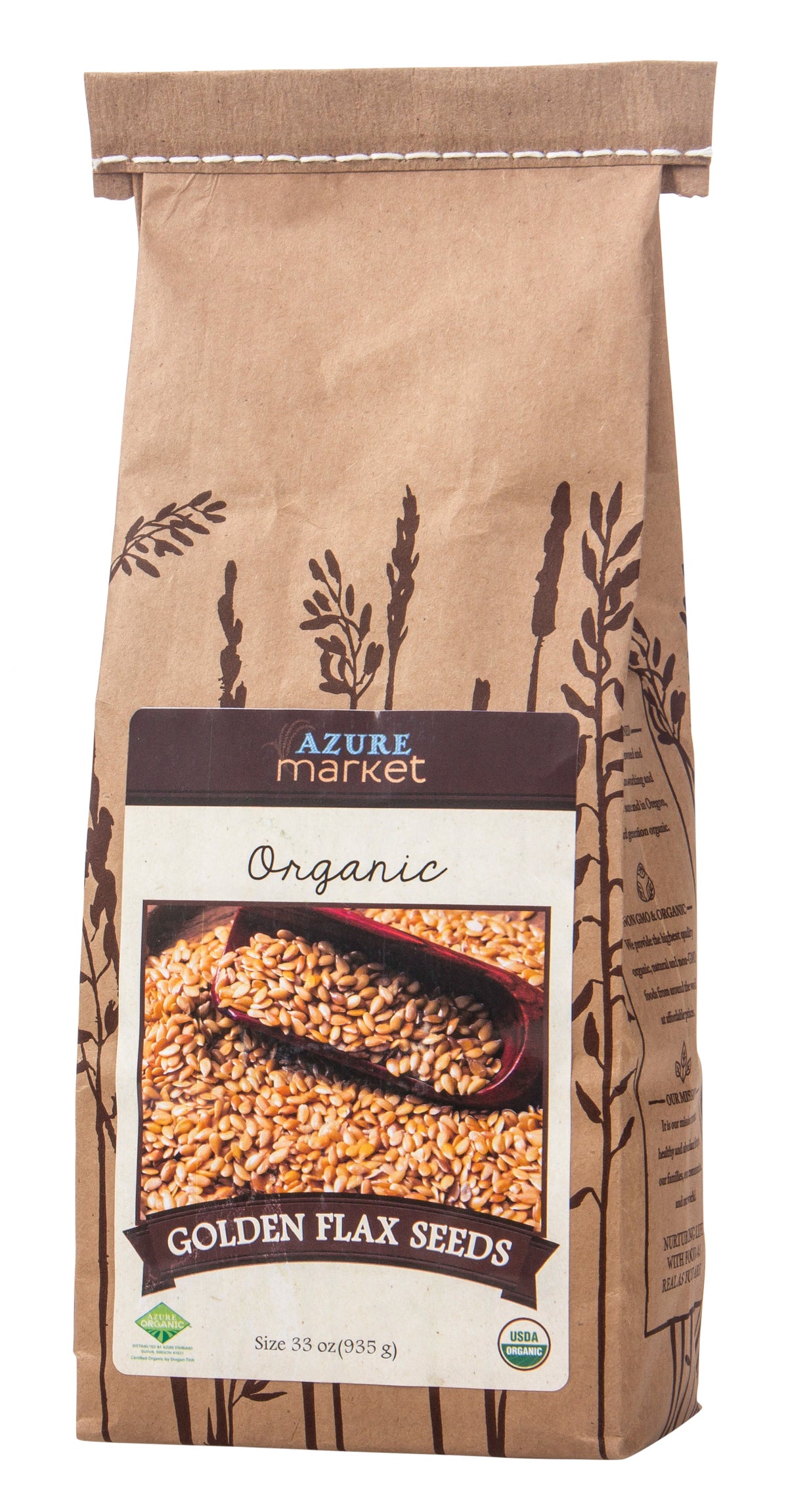 Flax Seeds, Golden, Organic