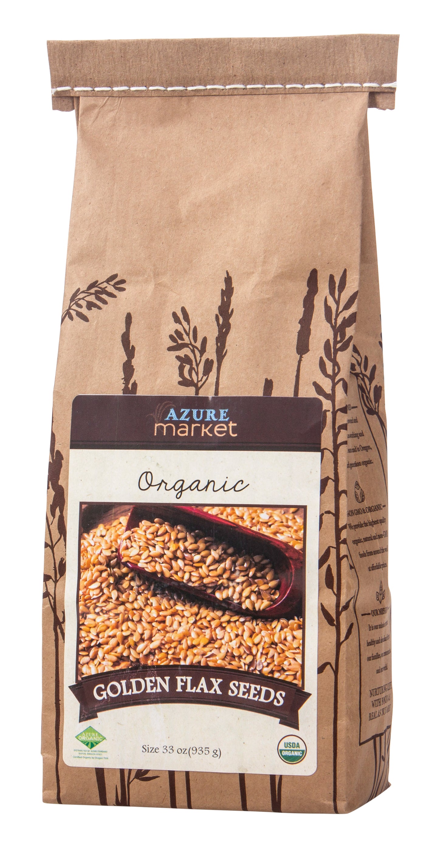 Flax Seeds, Golden, Organic