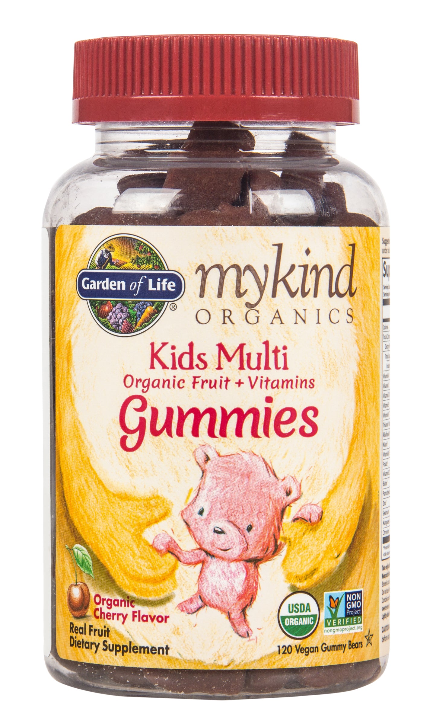 Mykind Kids Gummy Multivitamin, Cherry, Organic