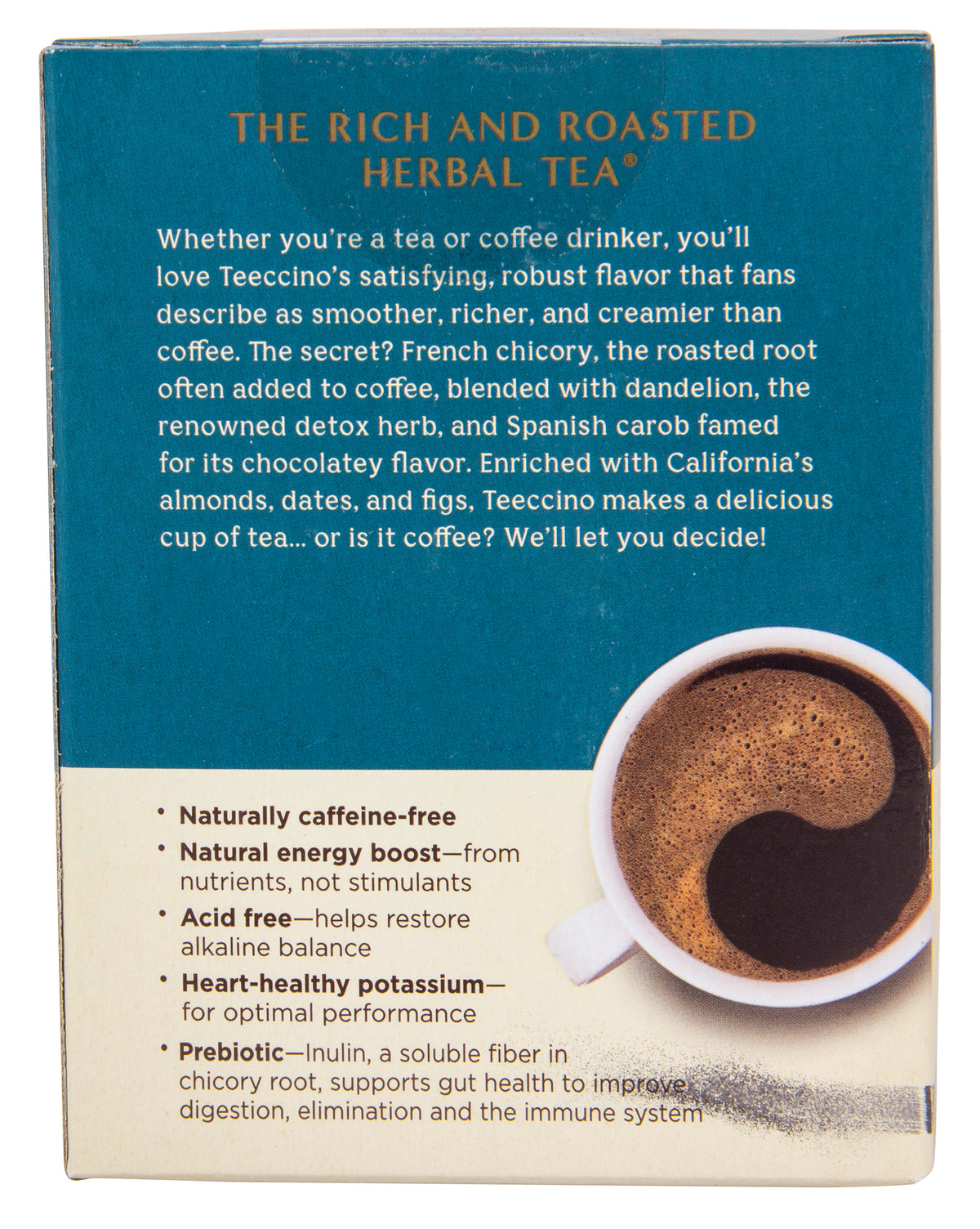 Dandelion Caramel Nut, Roasted, Herbal Tea Bags