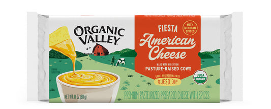 American Cheese Block, Fiesta, Organic