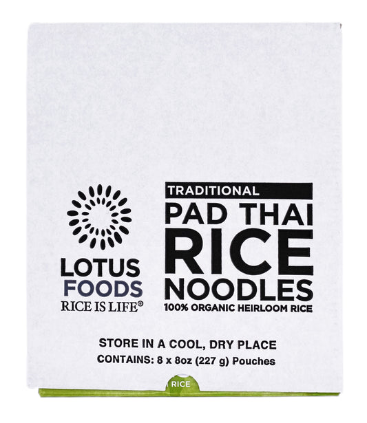 Rice Noodles, Traditional Pad Thai, Organic