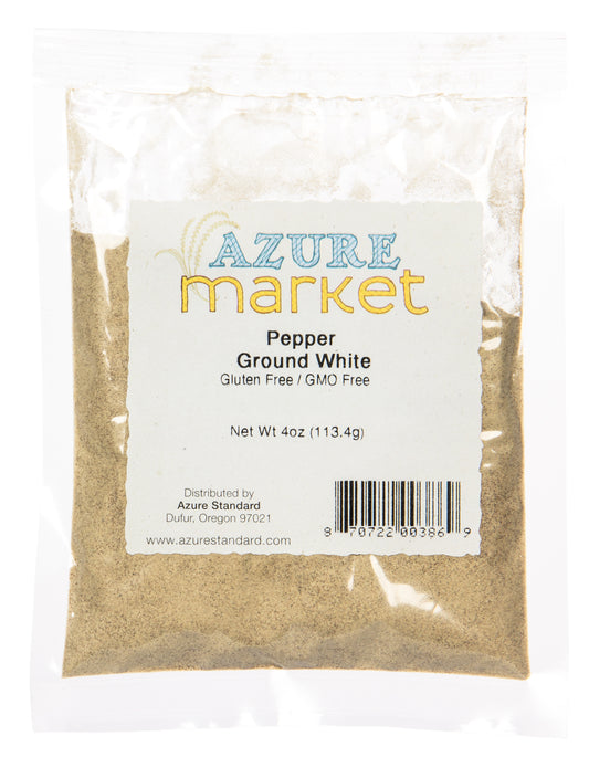 Pepper, White, Ground