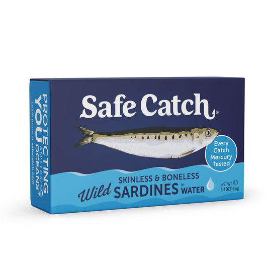 Wild Sardines in Water, Skinless & Boneless
