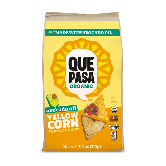 Tortilla Chips, Yellow Corn, Avocado Oil, Organic