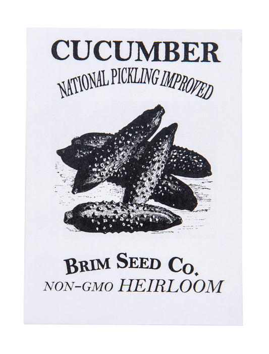 Cucumber, National Pickling Improved Heirloom Seed