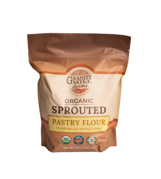 Pastry Flour, Sprouted, Organic
