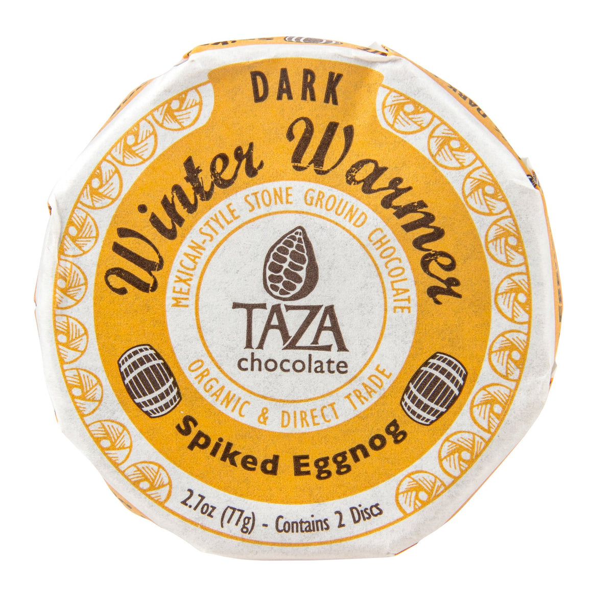 Chocolate Bar, Warm Winter Eggnog, Organic