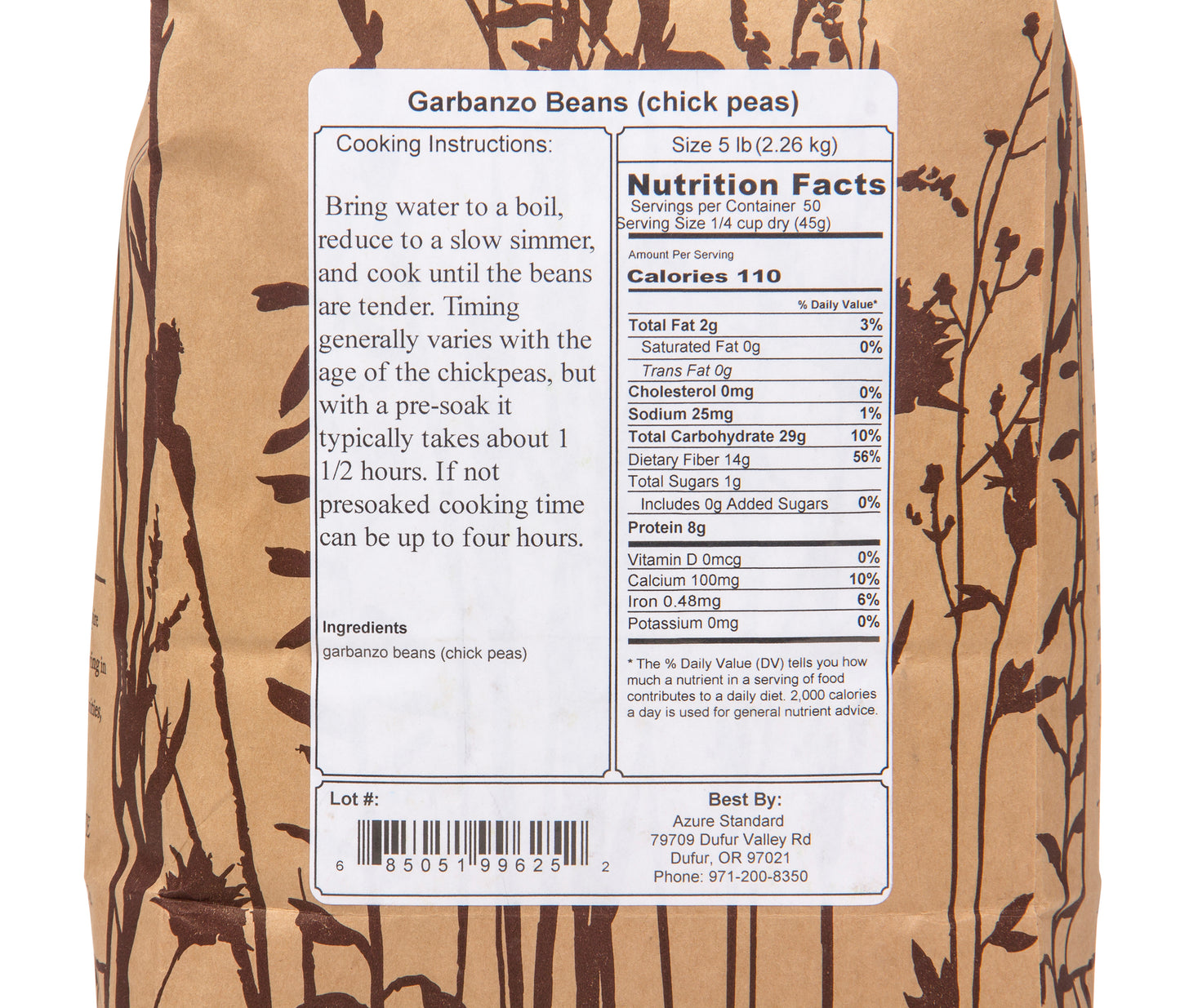 Garbanzo Beans (Chick Peas)