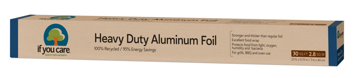 Aluminum Foil, Heavy Duty 100% Recycled