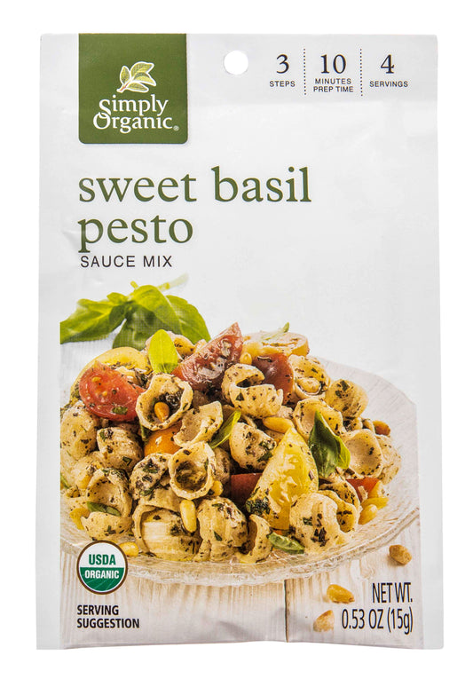 Sweet Basil Pesto Mix, Organic