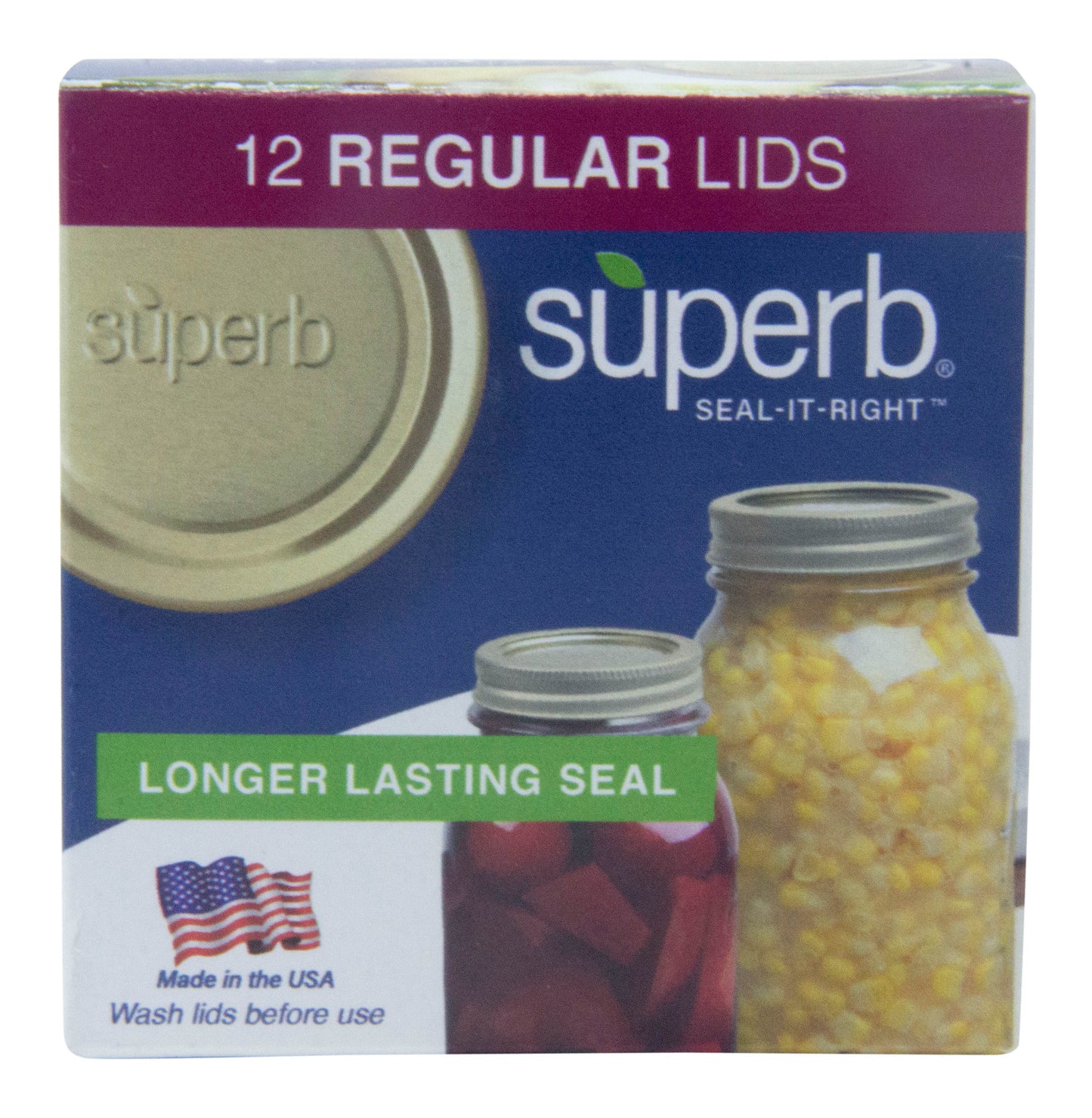 Canning Lids, Mason, Regular