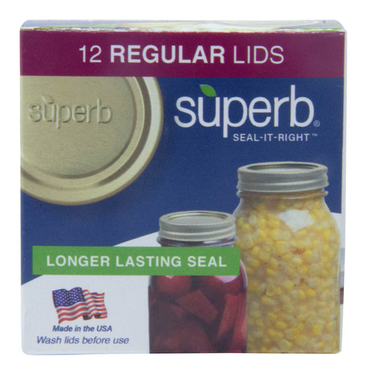 Canning Lids, Mason, Regular