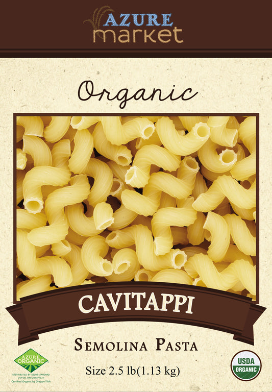 Cavatappi, Semolina Pasta, Organic