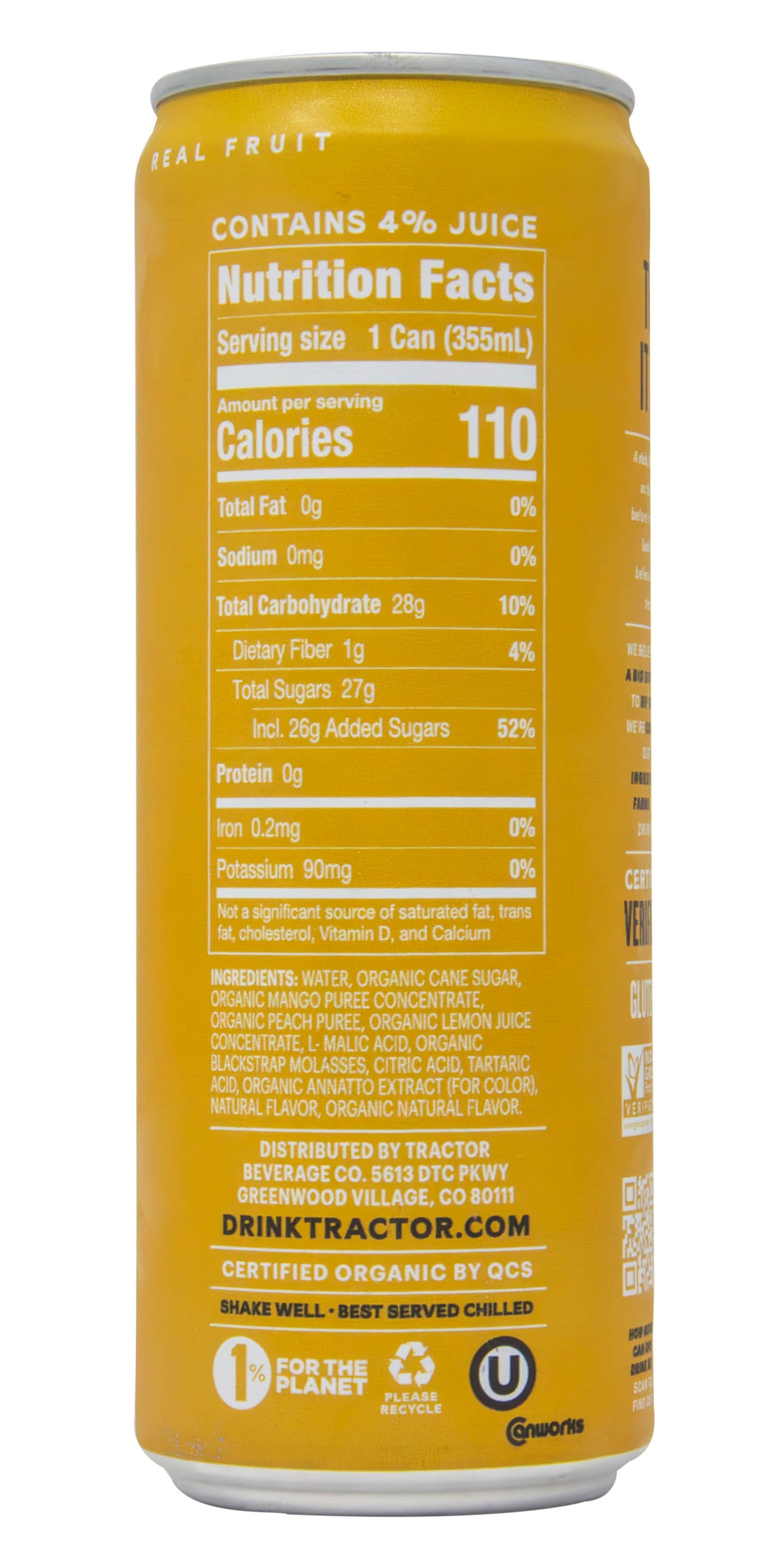 Mango Peach, Organic