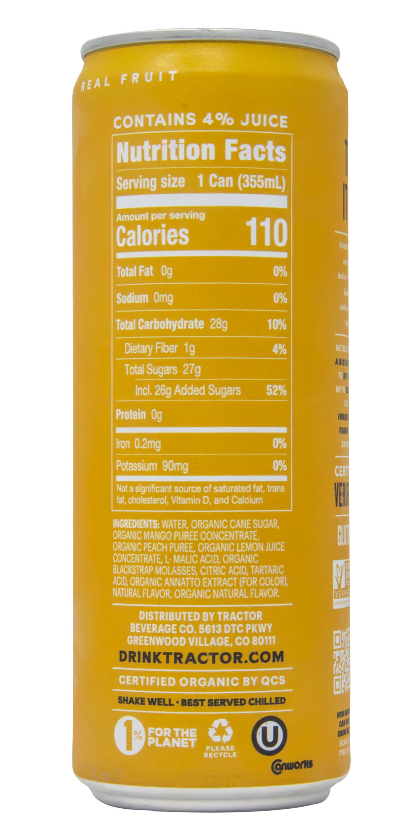 Mango Peach, Organic