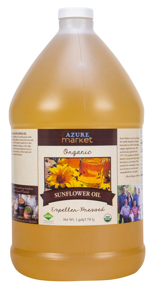 Sunflower Oil, Expeller Pressed, Organic