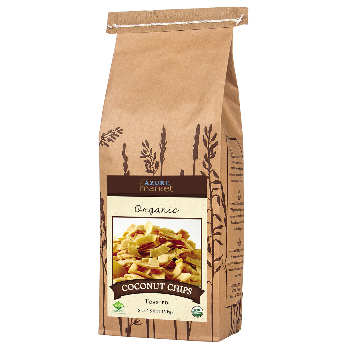 Coconut Chips, Toasted, Organic