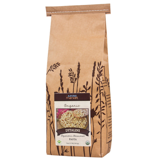 Ditalini Azuroni Gourmet Pasta, Organic