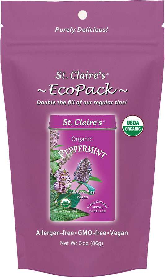 Peppermint, Pastilles, Organic