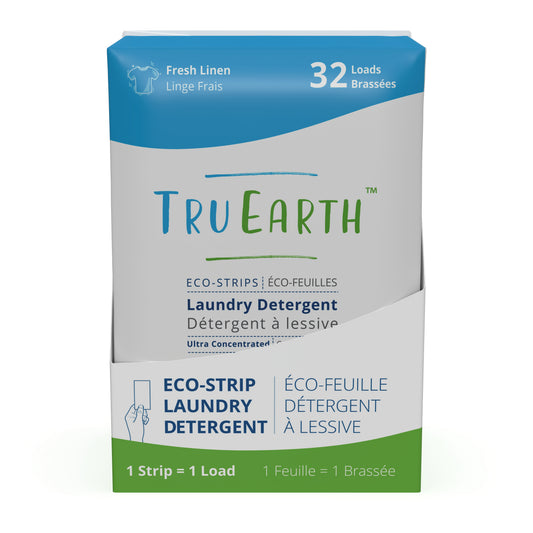 Laundry Detergent Eco-Strips, Fresh Linen