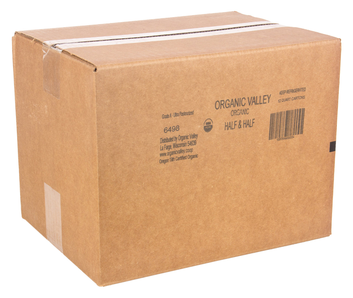 Half and Half, Ultra Pasteurized, Organic
