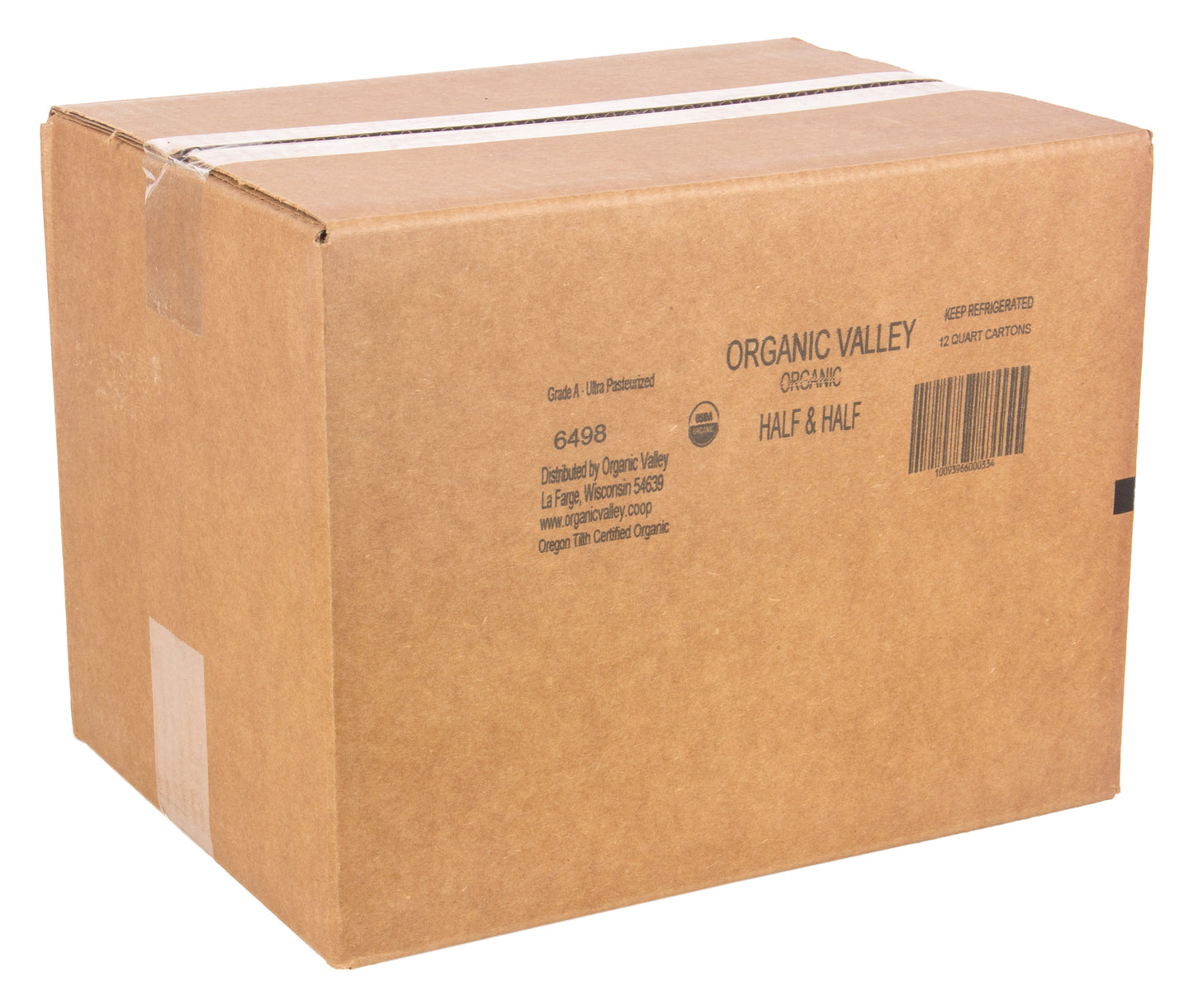 Half and Half, Ultra Pasteurized, Organic