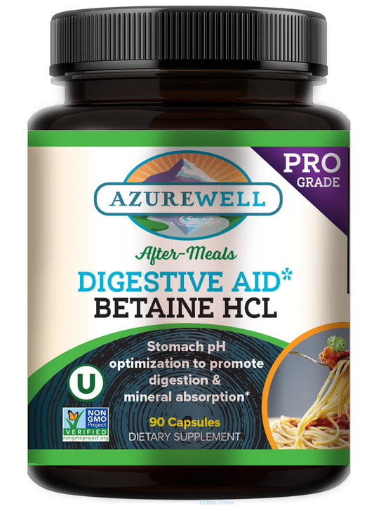 Betaine HCL, After Meal Digestive Aid