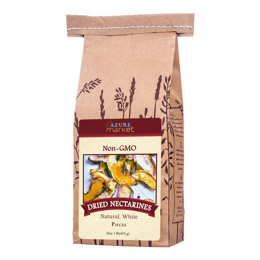 Nectarines White Pieces, Dried, Natural
