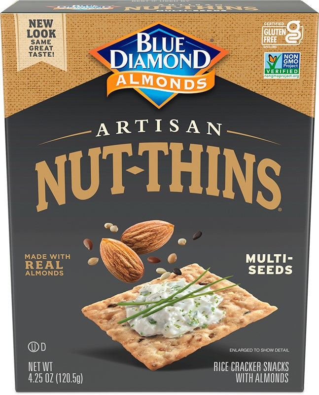 Artisan Nut Thins Cracker, Multiseed