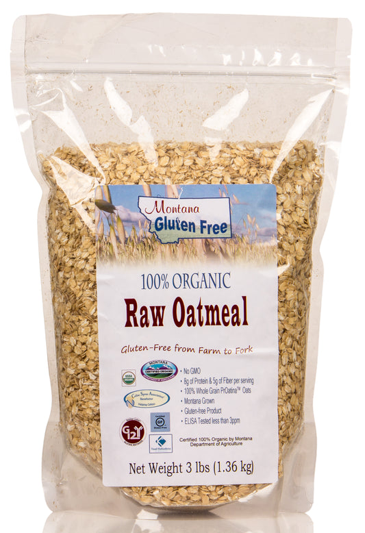 Raw Oatmeal, GF, Organic