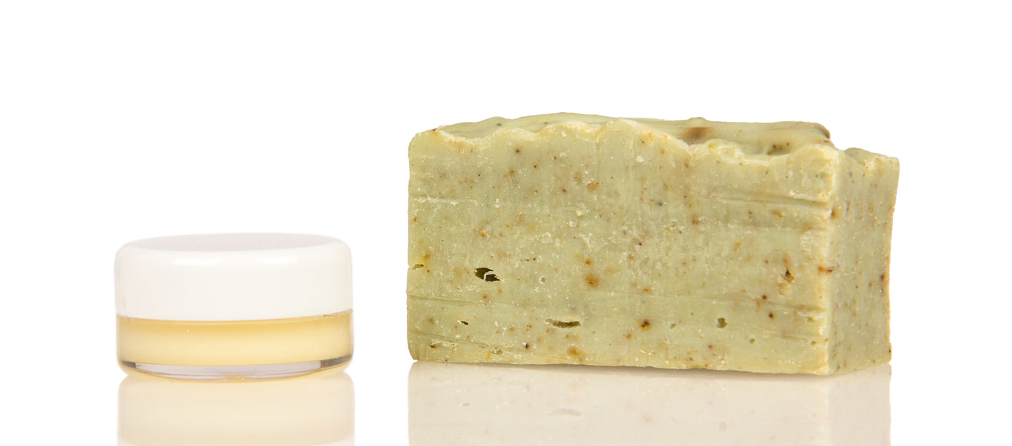 Herbal Healing Cream & Soap Sample Pack, Organic
