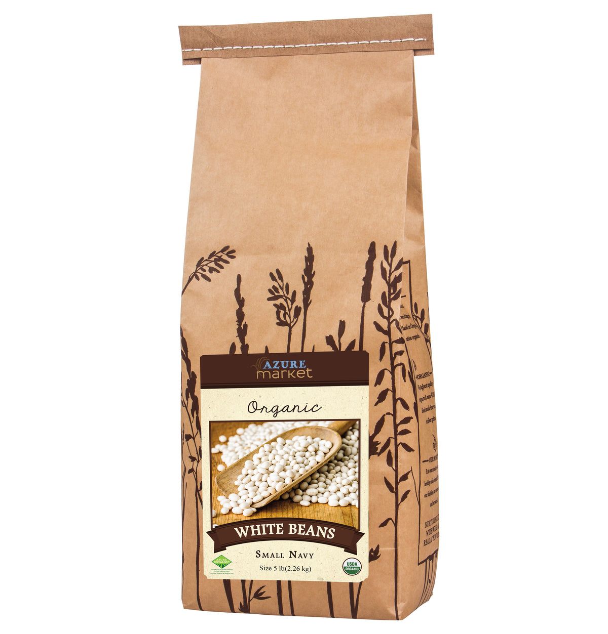 White Beans, Small, Navy, Organic