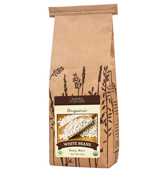 White Beans, Small, Navy, Organic